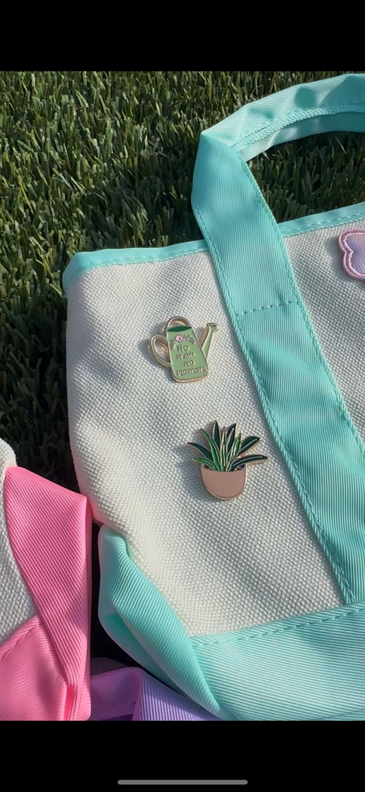 Plant Lover Mom Mini Canvas Tote