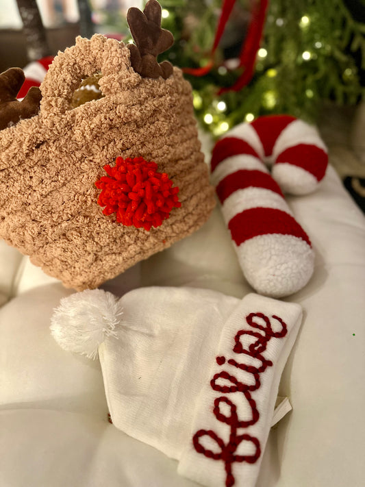 Reindeer Gift Basket