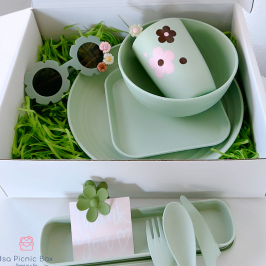 Mint Chip Flower Picnic Box