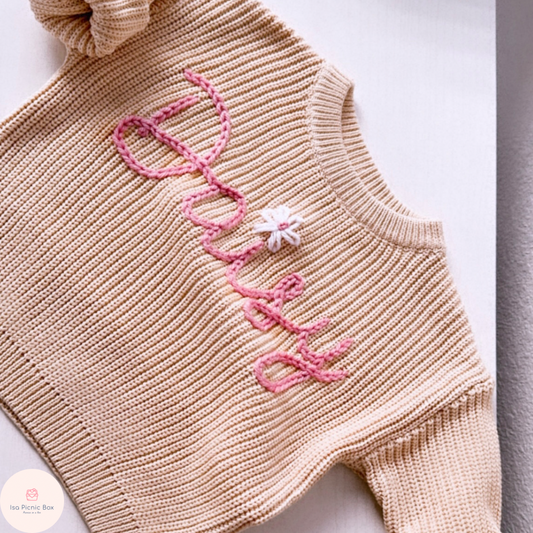 Name knit Sweater