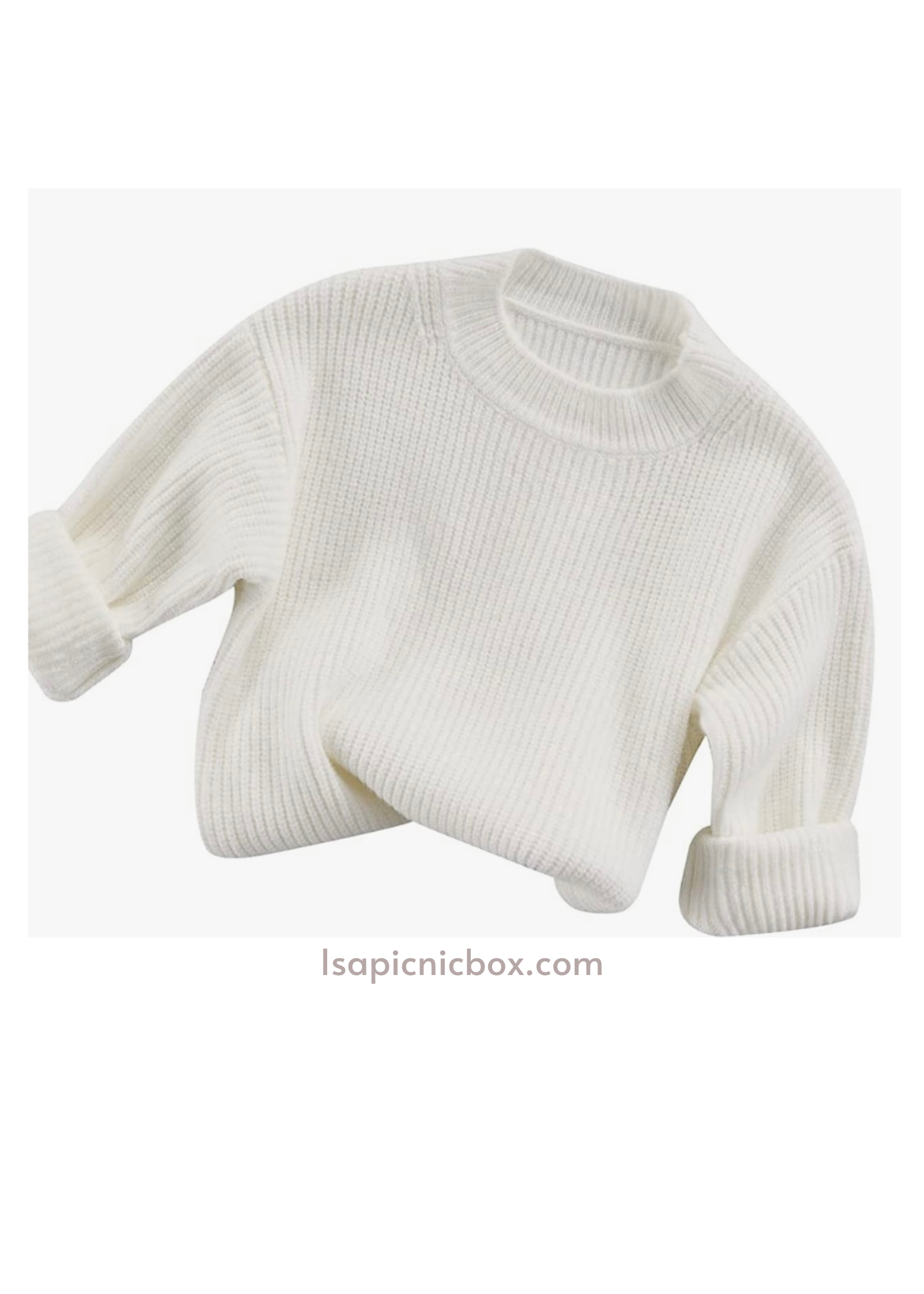 Name knit Sweater