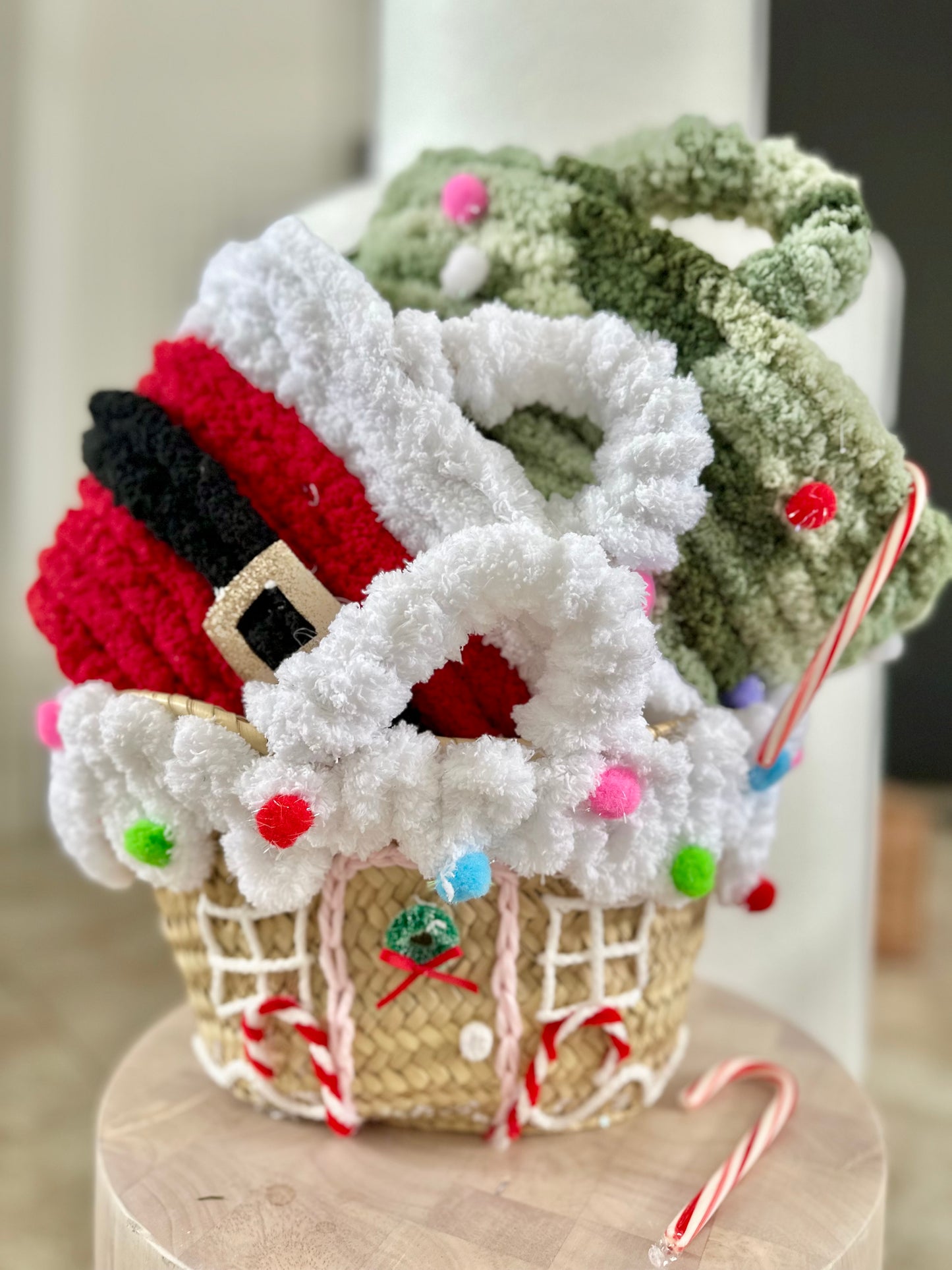 Christmas Tree Gift Basket