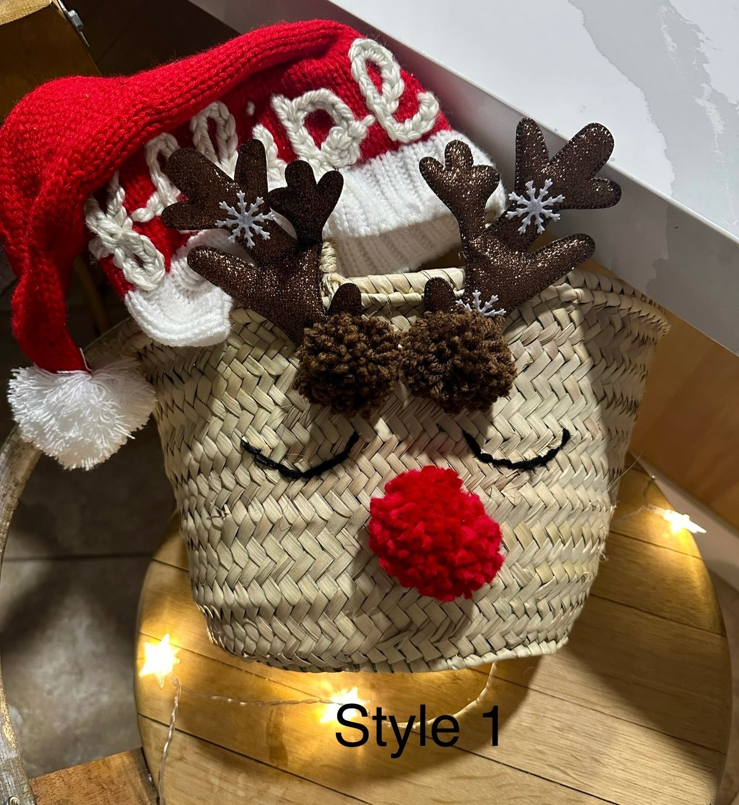 Reindeer Basket