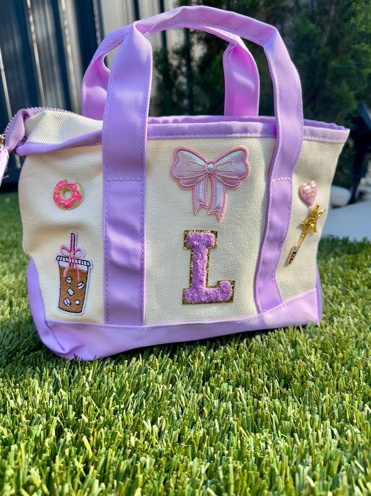 Coffee Lover  Mom Mini Canvas Tote