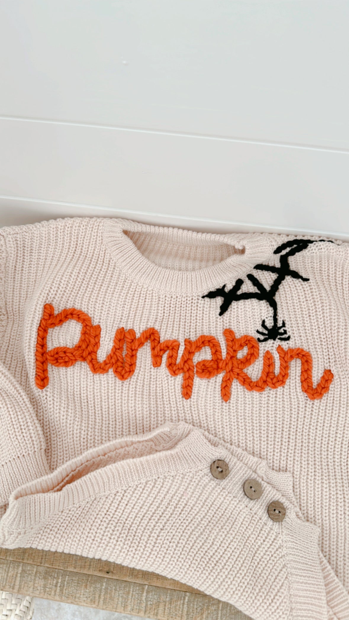 Pumpkin Infant Romper