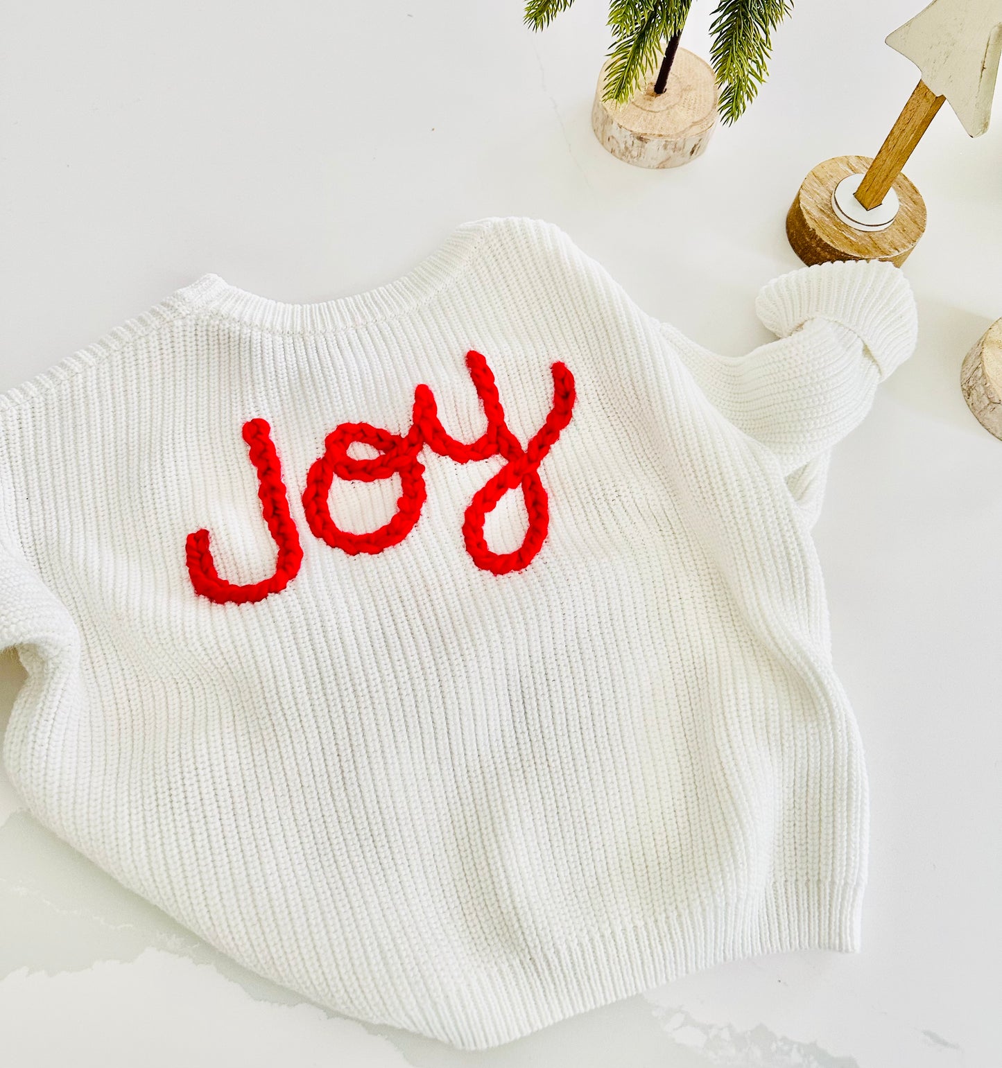 Holiday Toddler Name Sweater