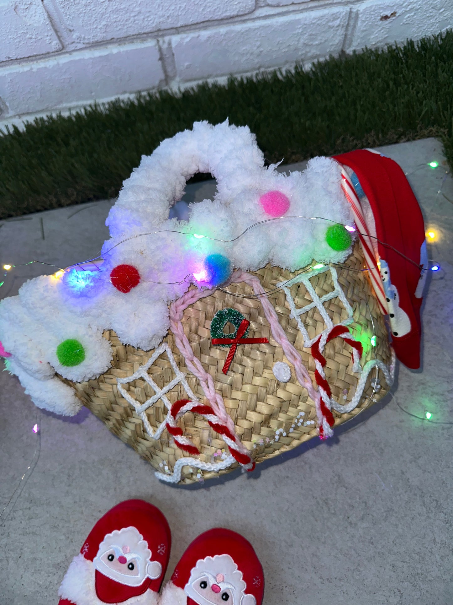 Gingerbread House Gift Basket