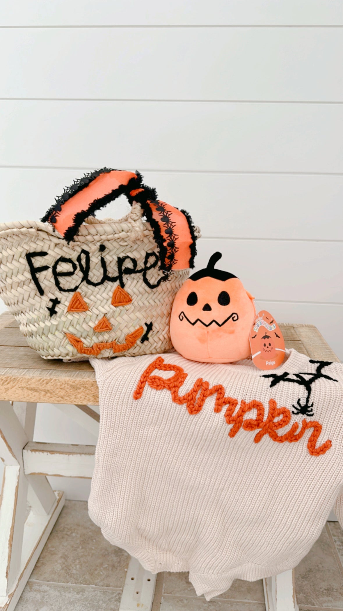 Pumpkin Infant Romper