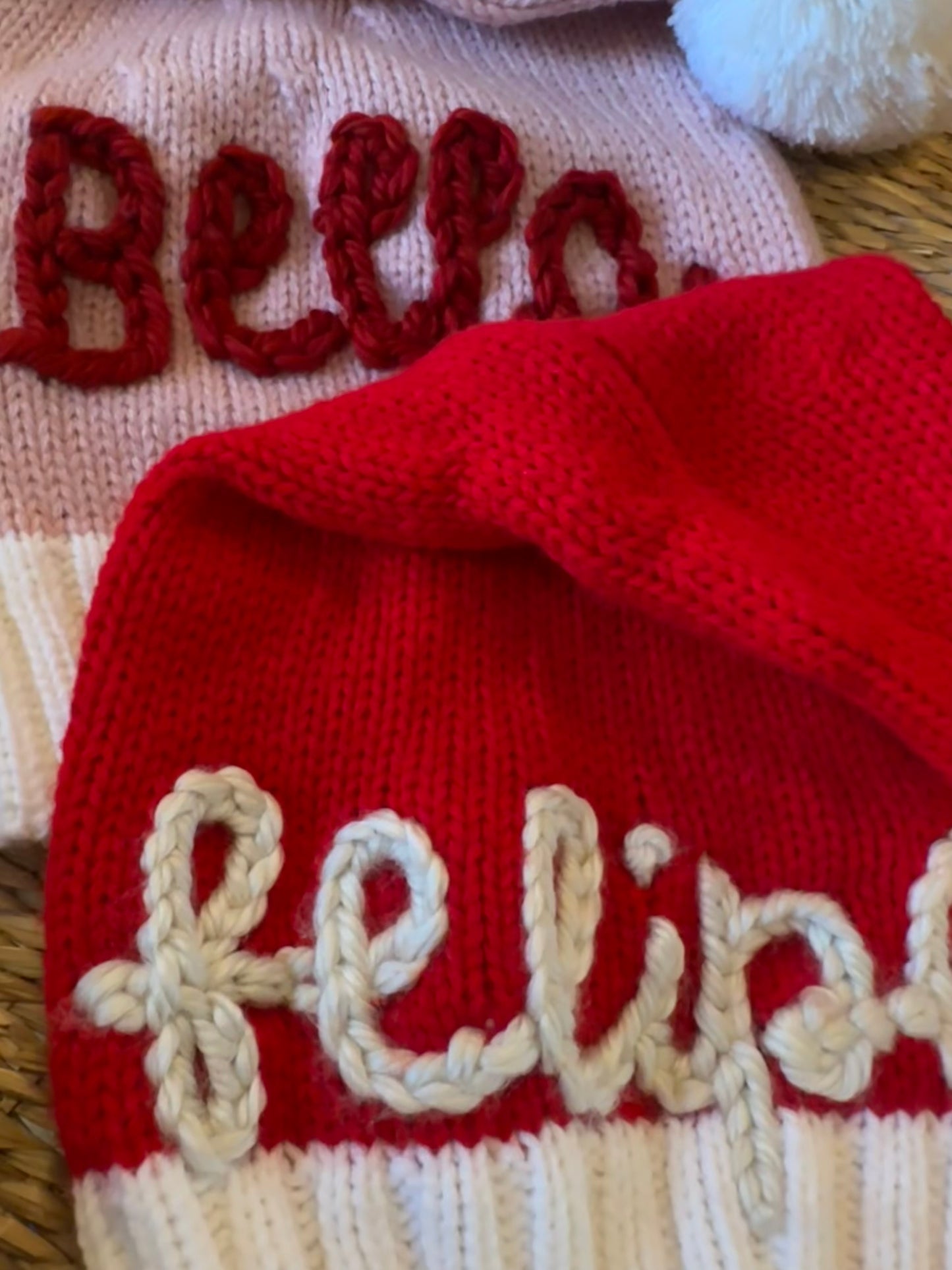 Pink Santa Hat (big kid/adult)