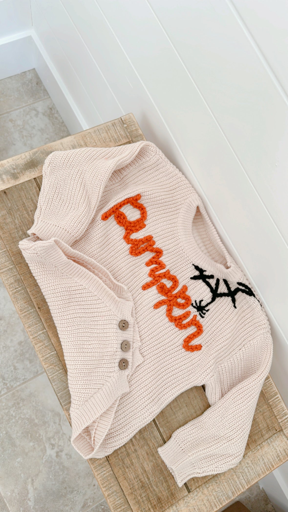 Pumpkin Infant Romper