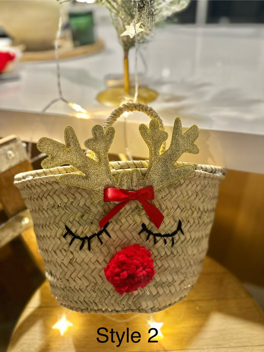 Reindeer Basket