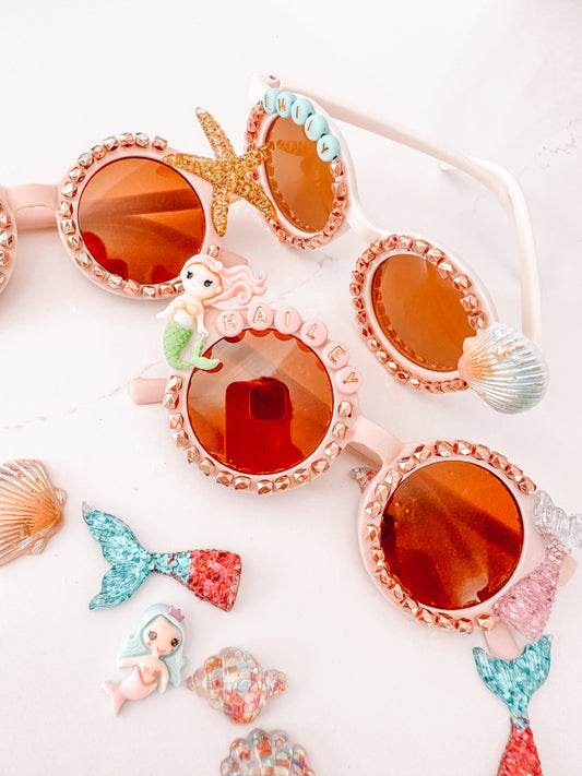 Personalized Mermaid Kids Sunglasses