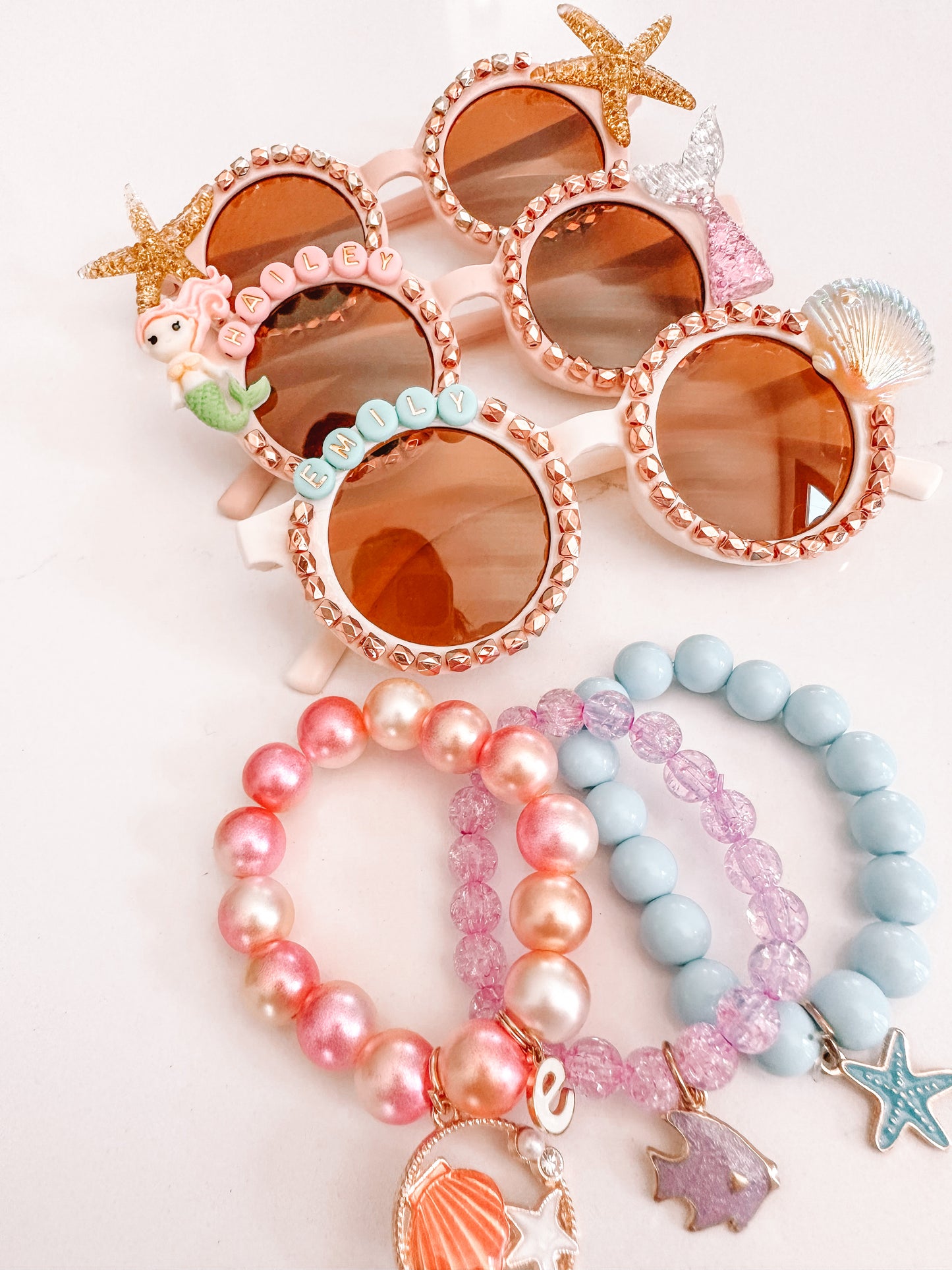 Personalized Mermaid Kids Sunglasses