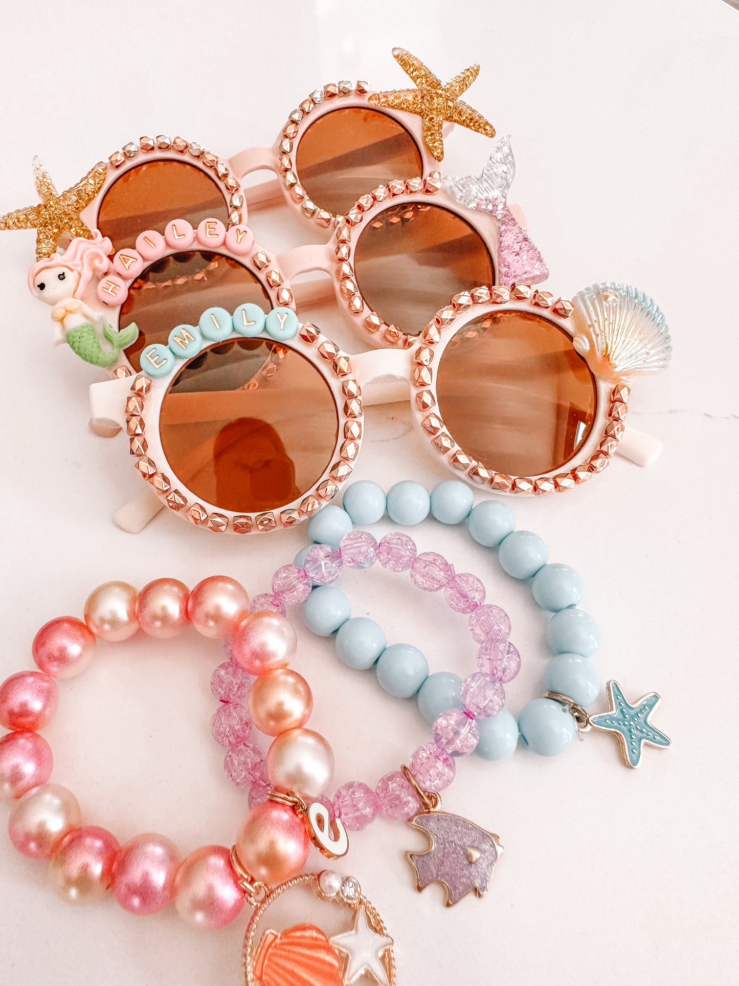 Personalized Mermaid Kids Sunglasses