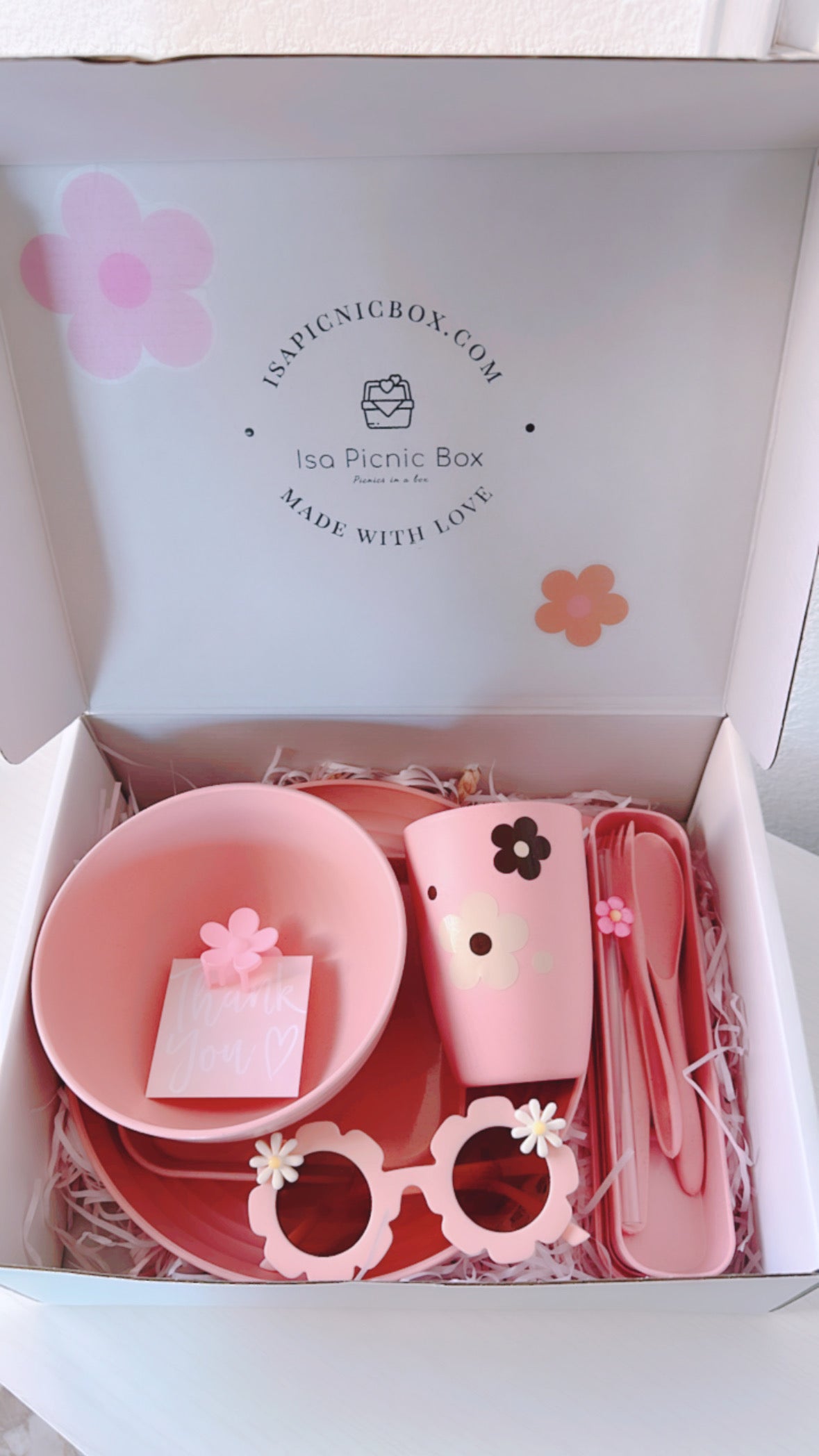 Strawberry Shortcake  Flower Picnic Box