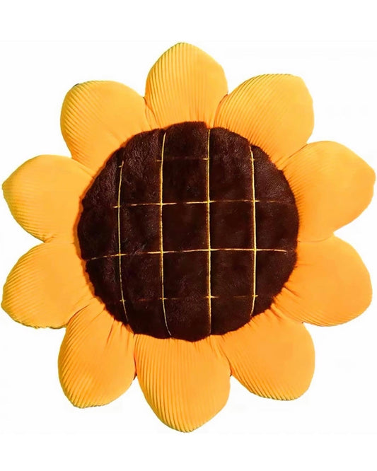 Sunflower Floor Pillow