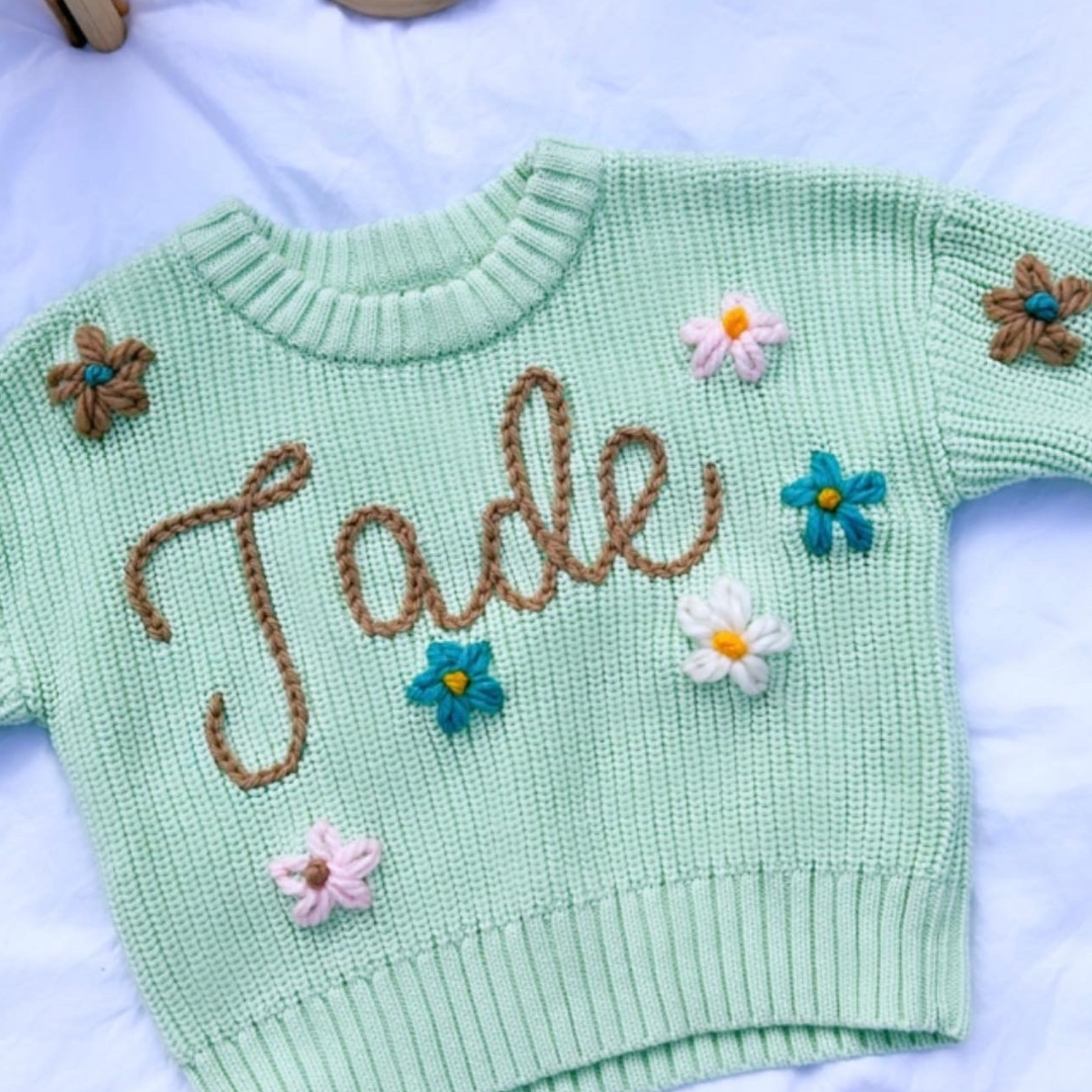 Daisy Flower Sweater