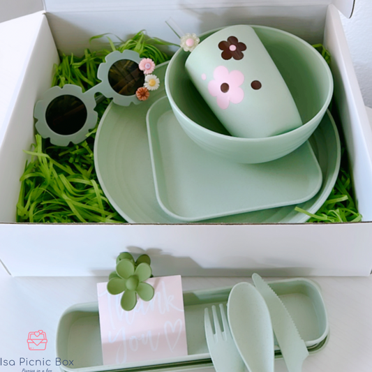 Mint Chip  Flower Picnic Box