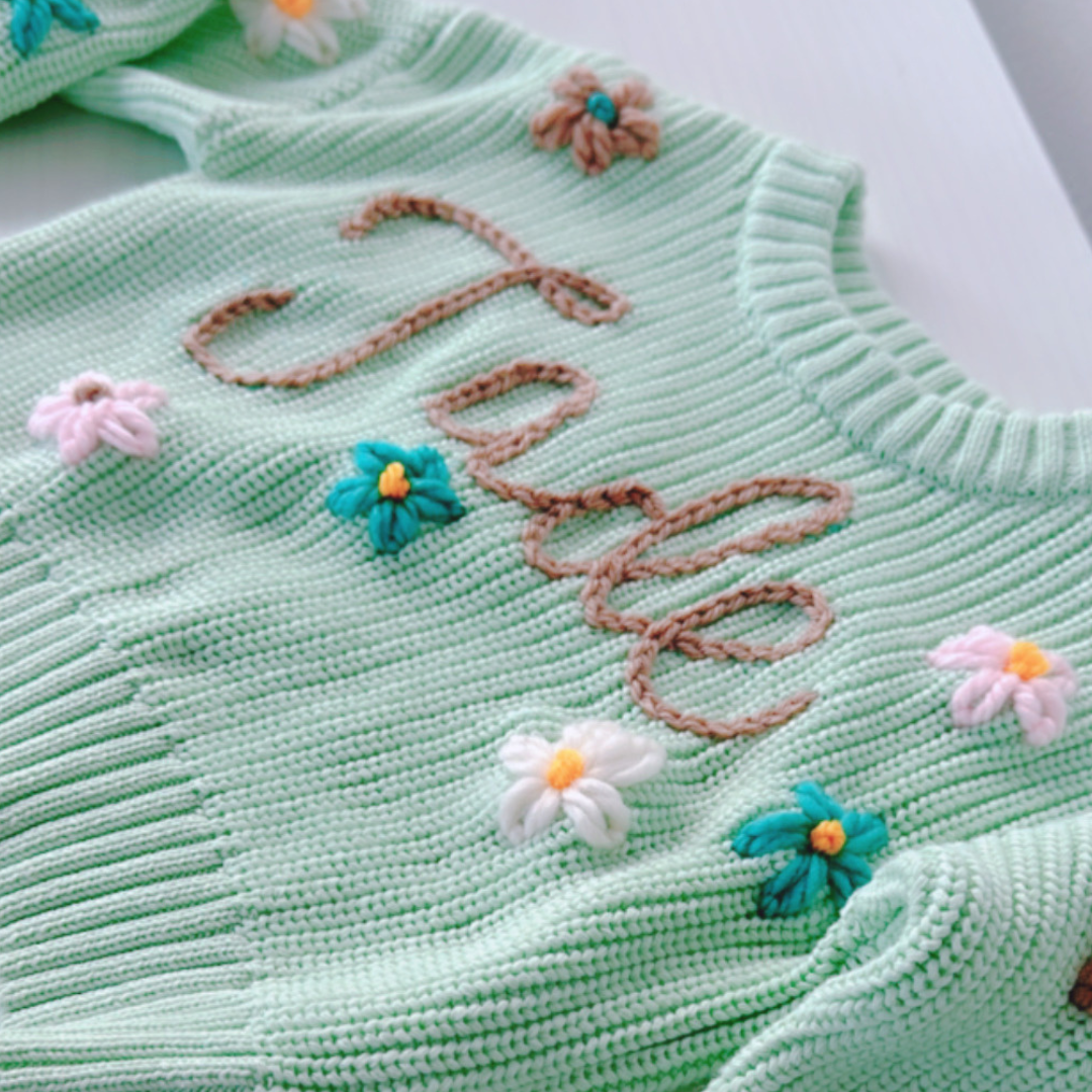 Daisy Flower Sweater