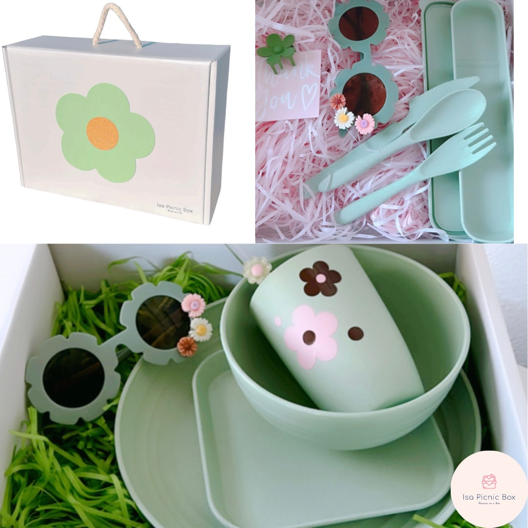 Mint Chip  Flower Picnic Box