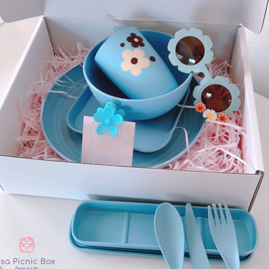 Blueberry Flower Picnic Box