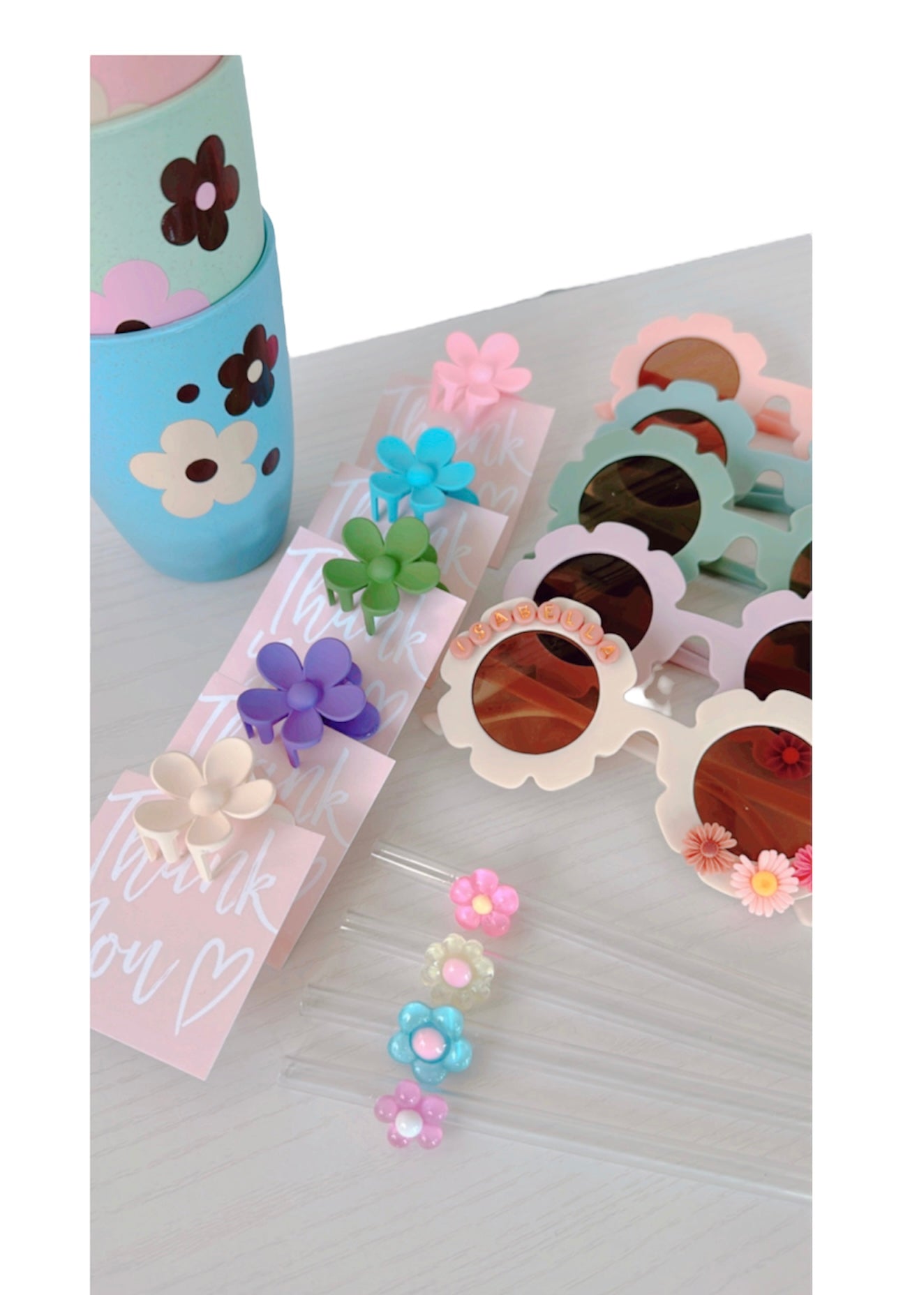 Mint Chip  Flower Picnic Box