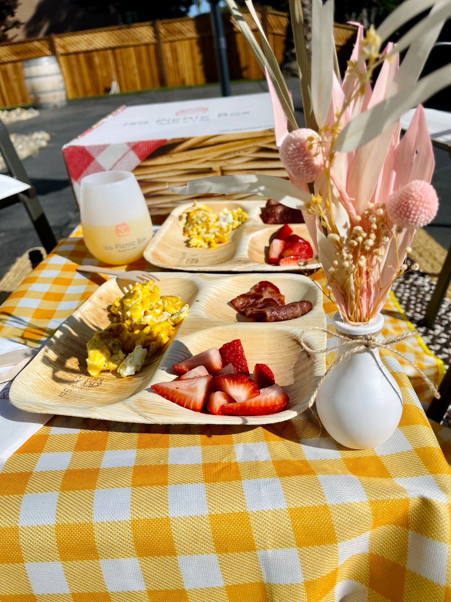 Picnic Box-  Yellow