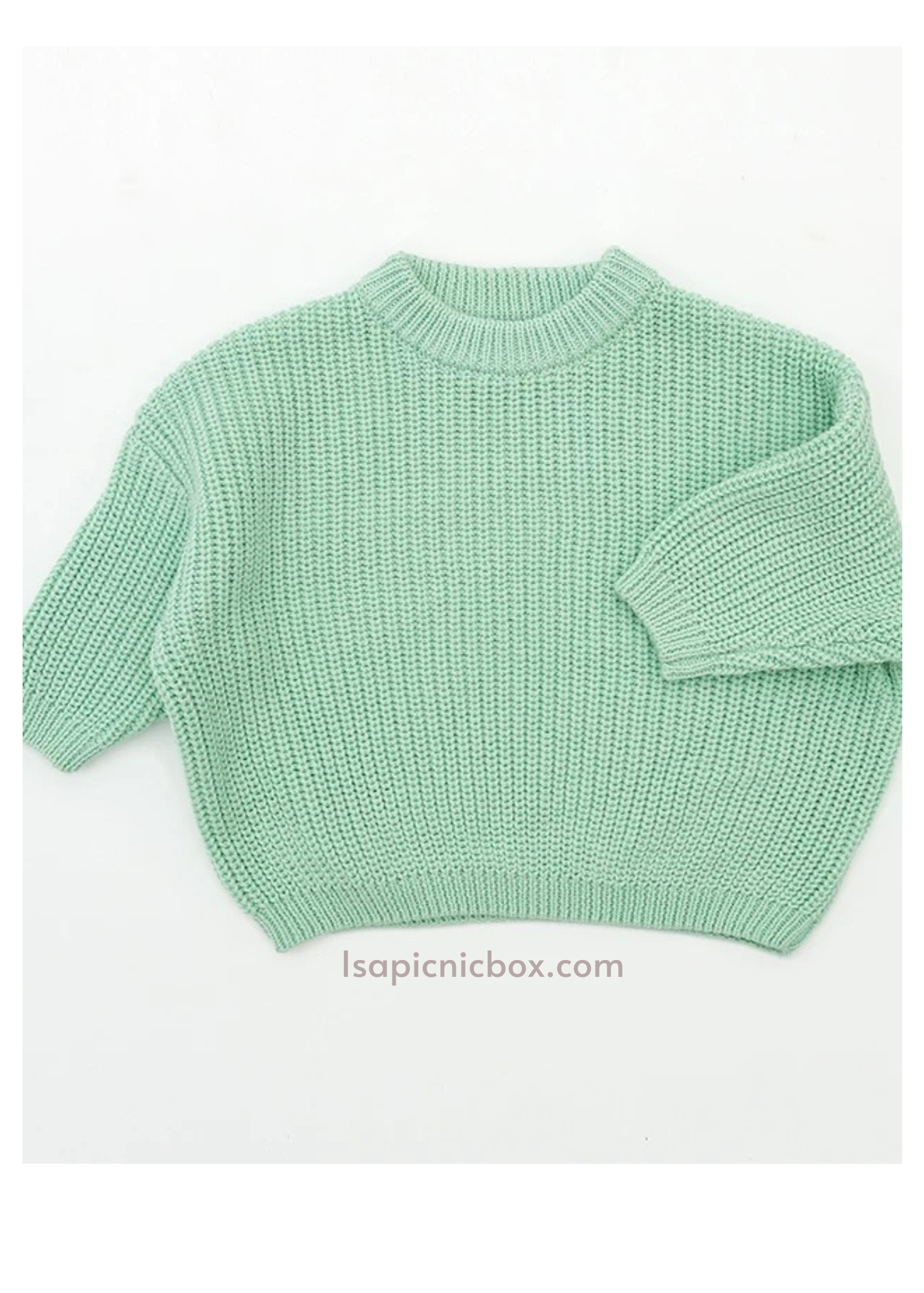 Chunky Name Sweater